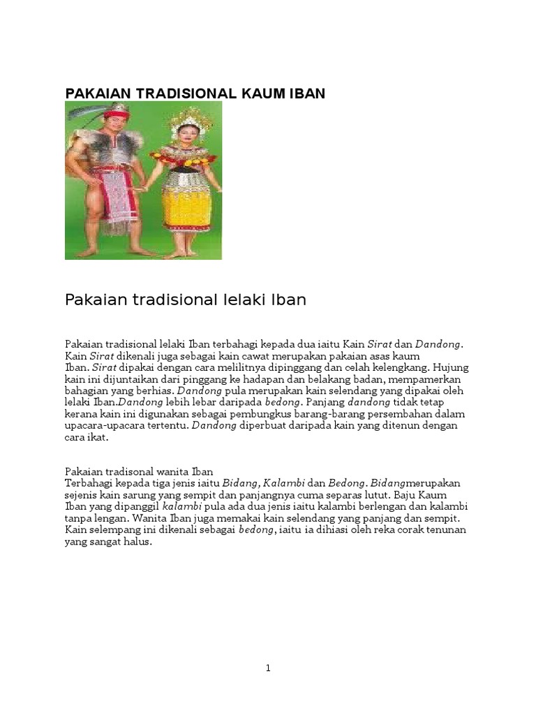 PAKAIAN TRADISIONAL KAUM IBAN.docx