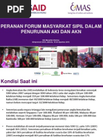Download Peranan Forum Masyarakat Sipil Dalam Gerakan Penyelamatan Ibu dan Bayi Baru Lahir  by Gerakan Kesehatan Ibu dan Anak SN277660344 doc pdf
