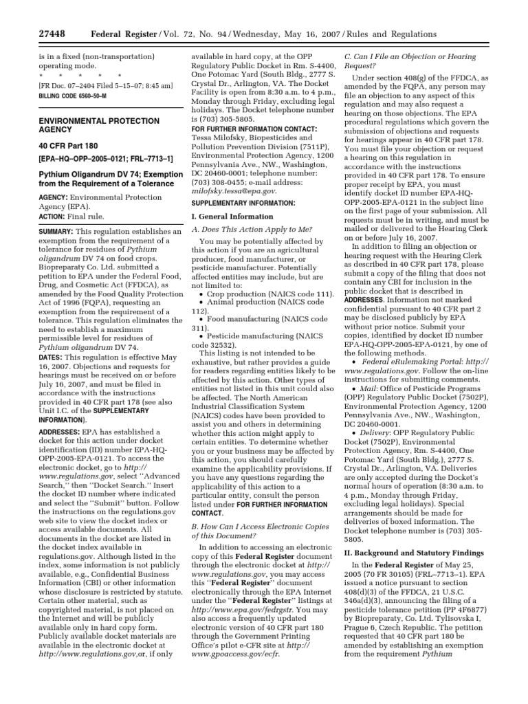 Rule Air Pollution Standards Of Performance For New Stationary