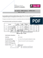 IPM 2013 Analysis