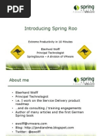 Download Introduction to SpringRoo by tl7569 SN27766735 doc pdf