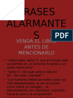 Frases Alarmantes Colportaje