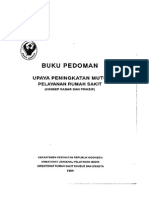 Pedoman Upaya Peningkatan Mutu Pelayanan Rumah Sakit 1994