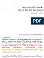 QN 16 International Economy (FTA)