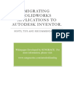Solid Works To Inventor Migration Code