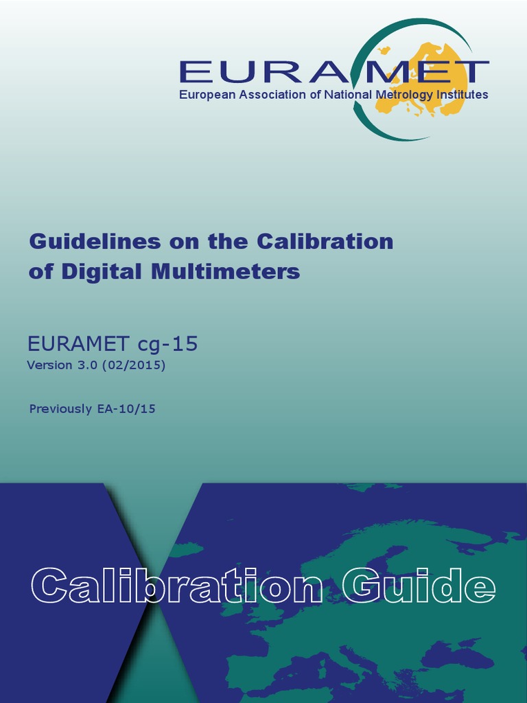 EURAMET Cg15 v 3.0 Guidelines on the Calibration of Digital