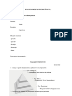 DIGITAÇAO EXERCÍCIO PLANEJAMENTO ESTRATEGICO