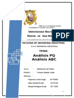 Análisis PQ - Análisis ABC