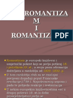 Predromantizam I Romantizam