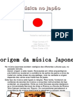 A música No Japão