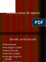 Barokk Zene És Opera