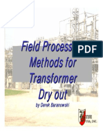 Field Processing Methods Fo Transformer Dry Out