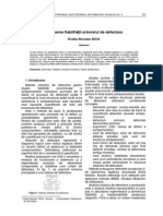 Evaluarea Fiabilităţii Arborelui de Defectare: Ovidiu-Nicolae NICA