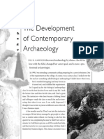 The Development in Contemporaly Archeology