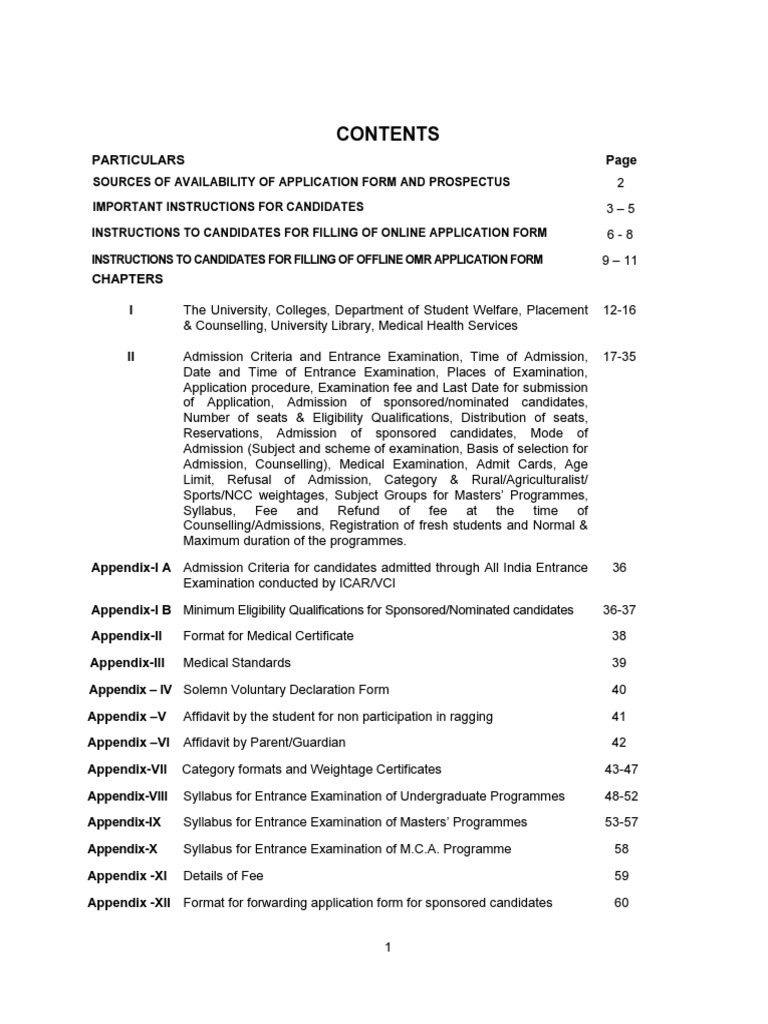 Prospectus 2015 16 University And College Admission Test Assessment