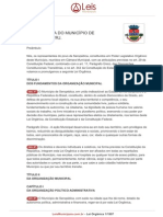 Lei Organica 1 1997 Seropedica RJ PDF