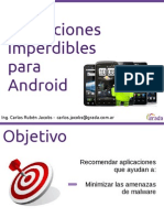 Aplicaciones imperdibles para Android