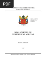 Regl. Ceremonial Militar