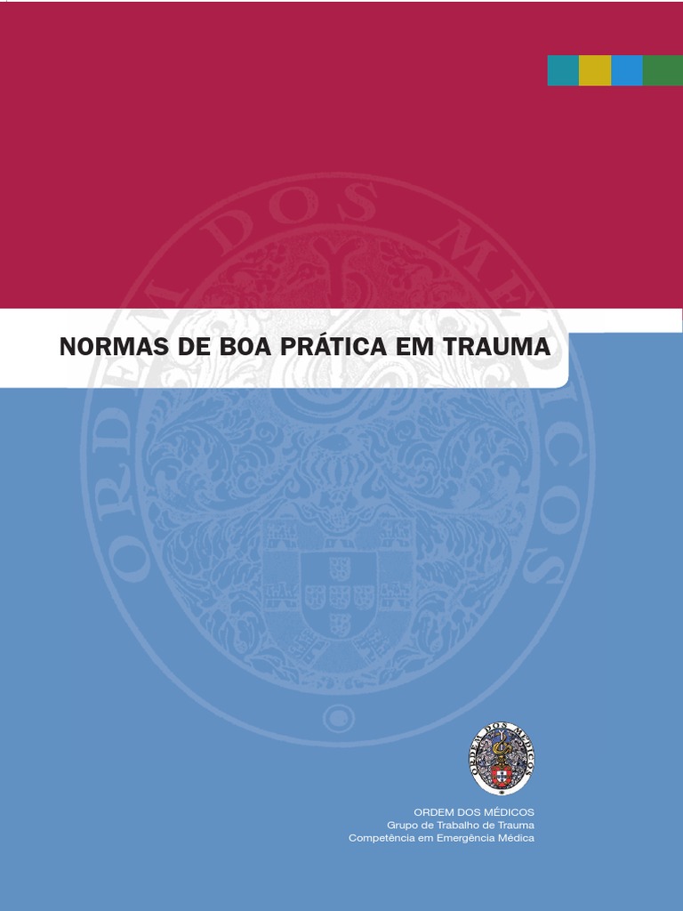 Normas de Boa Pratica em Trauma PDF Hospital Remédio