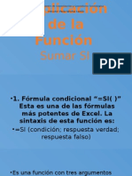 Explicación de La Función SI CONDICIONAL