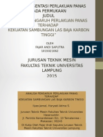 Tugas Presentasi Perlakuan Panas Pada Permukaan