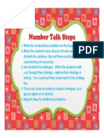 number talk steps