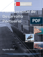 Plan Nacional de Desarrollo Portuario Del Perú