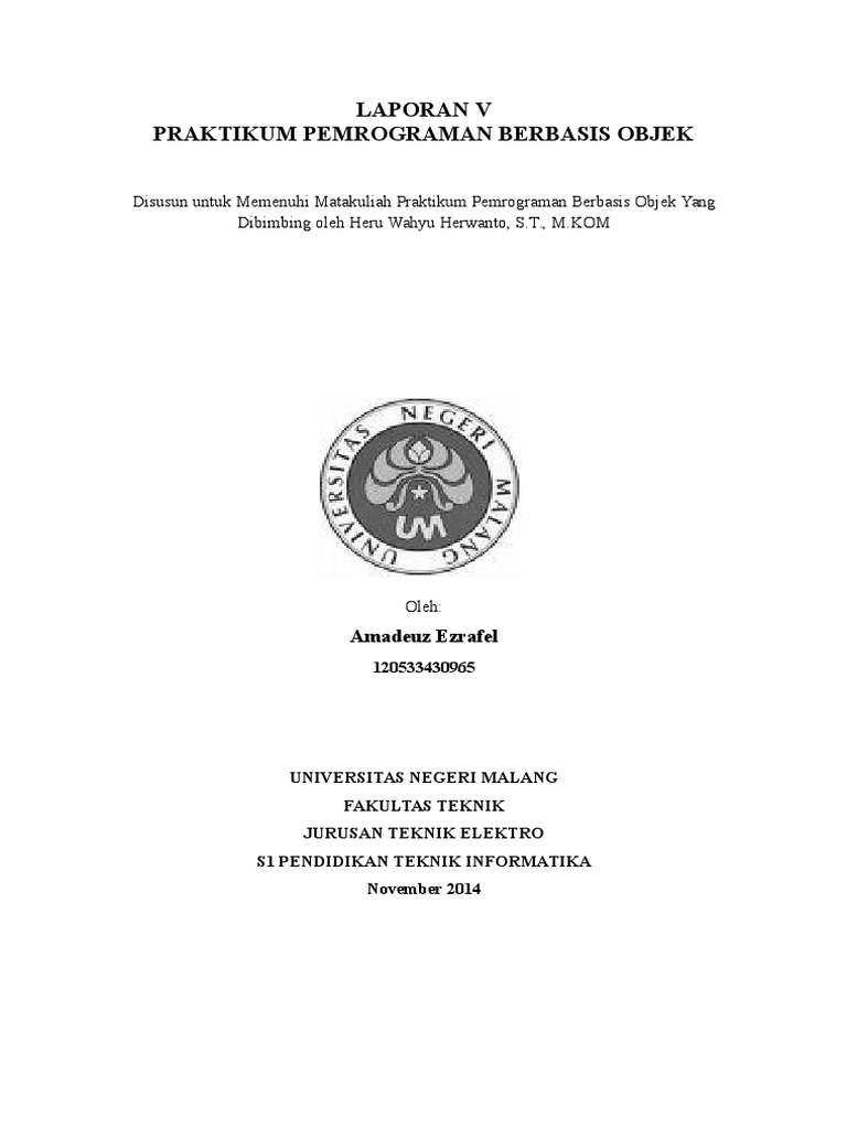 Pemrograman Berbasis Objek: Abstract, Interface, Polymorphism | PDF