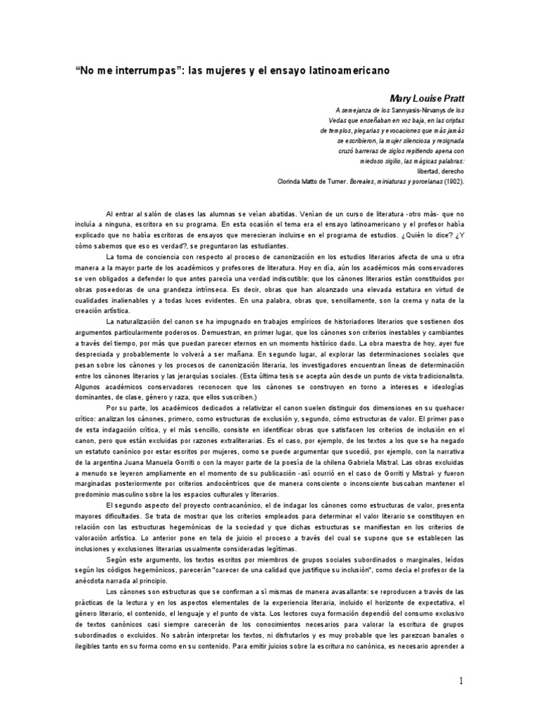 Mary louise pratt arts of the contact zone summary image