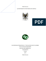 Radiación Simple (Informe 2 de Topografía)