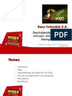Reclutamiento masivo Easy Colombia