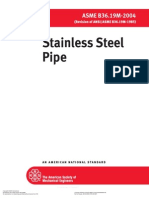 3 ASME B36.19M Stainless Steel Pipes