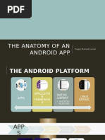 The Anatomy of An Android App