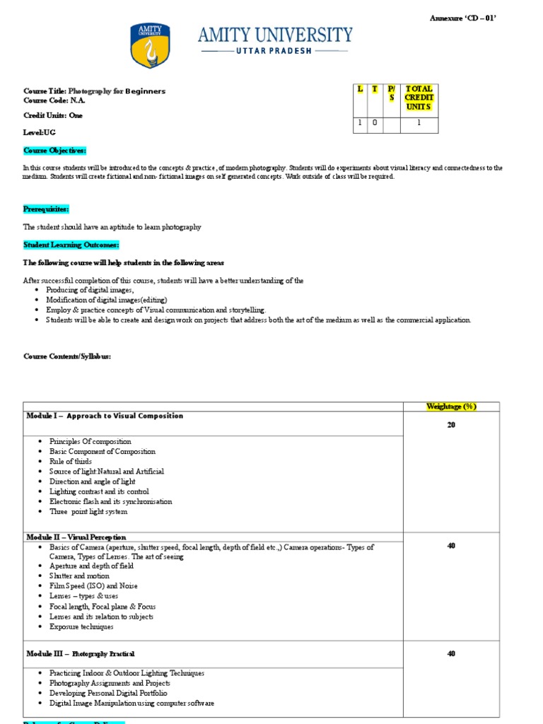 Photography For Beginners PDF Shutter (Photography) Camera