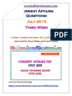 CA4Examz- July 2015 (Third Week)