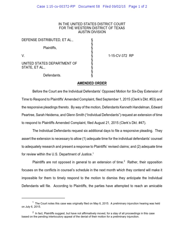 2015 09 02 Amended Order | PDF