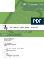 CFC Food Mapping Project: City of Calgary: Are We Living in A Food Desert?