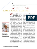 Strategic Intuition:: East Meets West in The Executive Mind