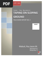 Field Work 5 Surveying Scientific Observation - 