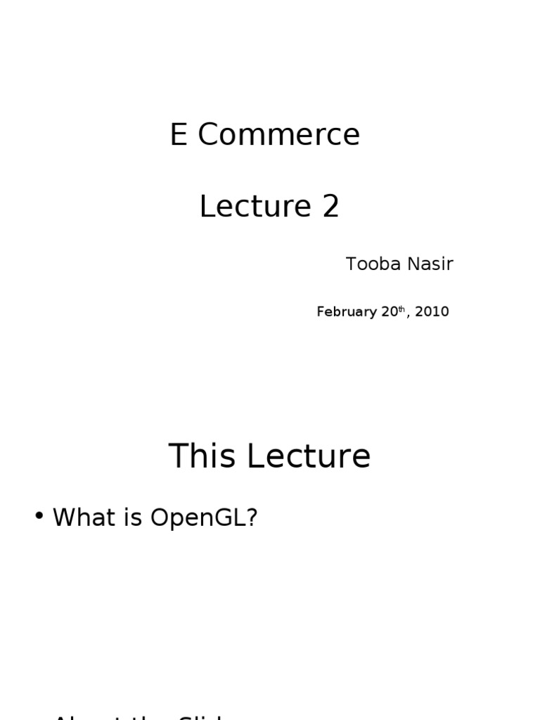 Understanding OpenGL Basics and Operations | PDF | Shader | Rendering ...
