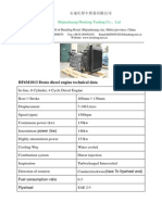 BF6M1013 Deutz Diesel Engine Technical Data: Shijiazhuang Houfeng Trading Co. LTD