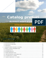 Catalog Accesorii Solarii