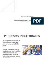 Principales Industrias y Sus Procesos - 2