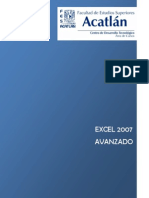 Excel Avanzado 2007