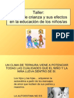 Estilos de Parternidad Taller