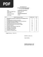 CONTOH TRANSKRIP NILAI SMK MULTIMEDIA