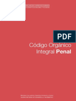 Código Orgánico Integral Penal - Coip Ed. Sdn-mjdhc