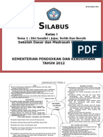 Silabus Diri Sendiri - Jujur, Tertib Dan Bersih Kelas I - Ok