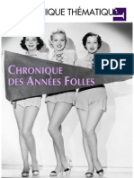 Chronique Des Années Folles 1920-1929