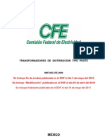 Transformadores cfe